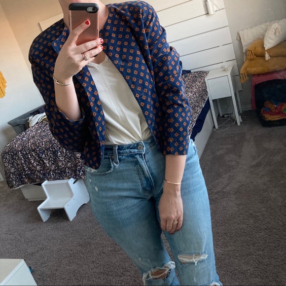 vtg Karen Scott midi skirt and jacket set - Picture 3 of 15